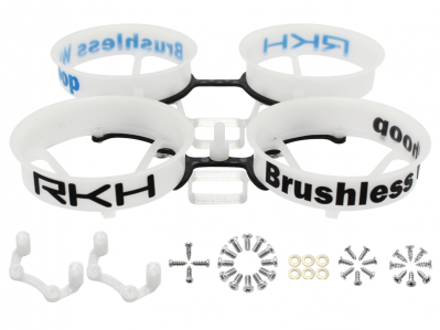 RKH CNC Delrin and Carbon 66mm Brushless Whoop Kit RKH CNC Delrin and Carbon 66mm Brushless Whoop Kit