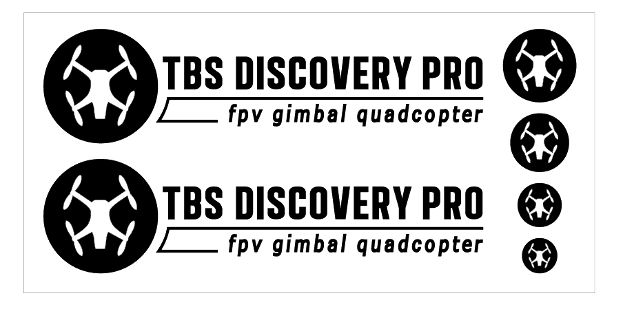 TBS DISCOVERY PRO ステッカー黒 TBS DISCOVERY PRO ステッカー黒