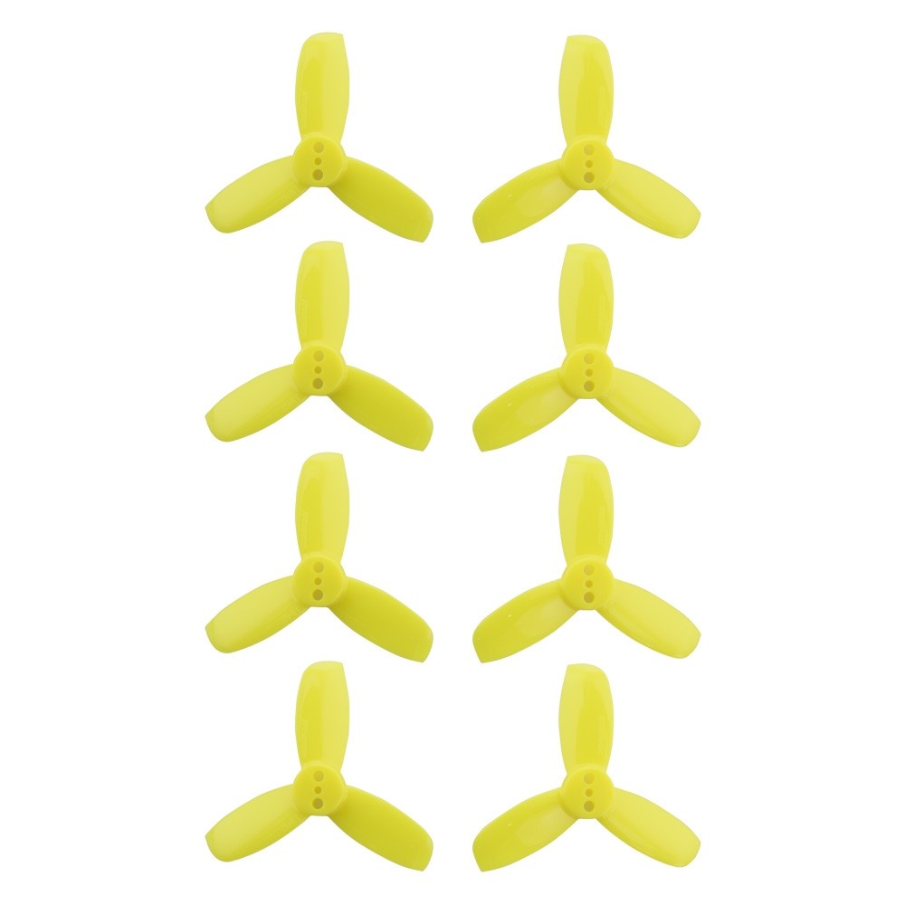 Gemfan Hulkie Yellow 1940 Durable 3 Blade - Set of 8 (4CW, 4CCW) Gemfan Hulkie Yellow 1940 Durable 3 Blade - Set of 8 (4CW, 4CCW)