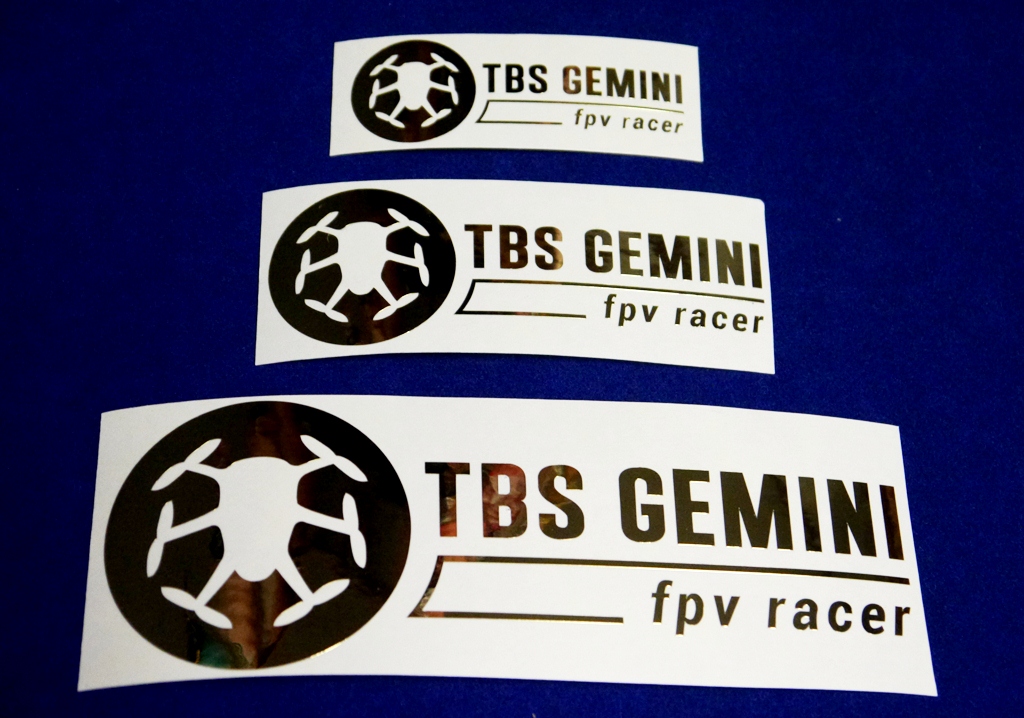 TBS GEMINI-2 ステッカーGold　大