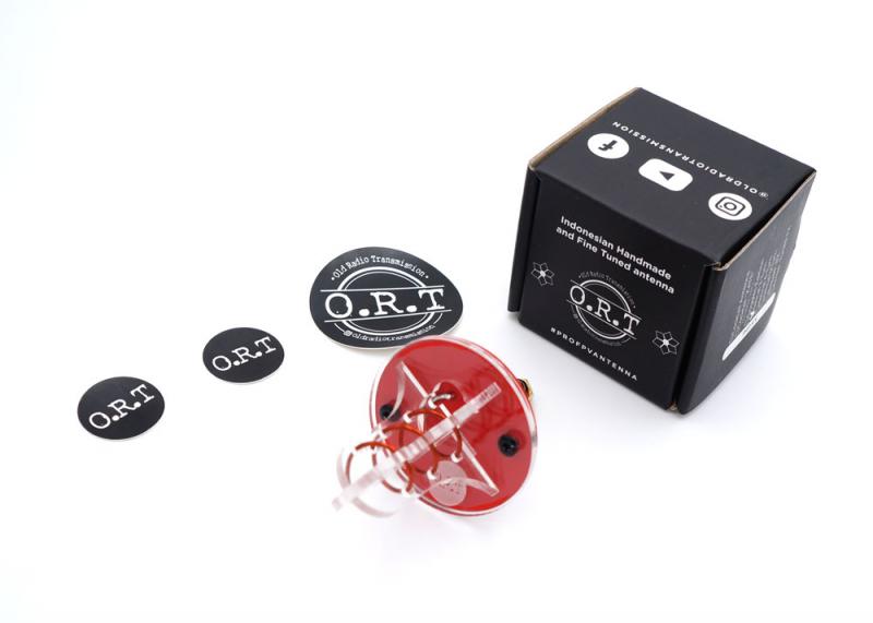 ORT New Helical 3 Turn Antenna Red (SMA) ORT New Helical 3 Turn Antenna Red (SMA)
