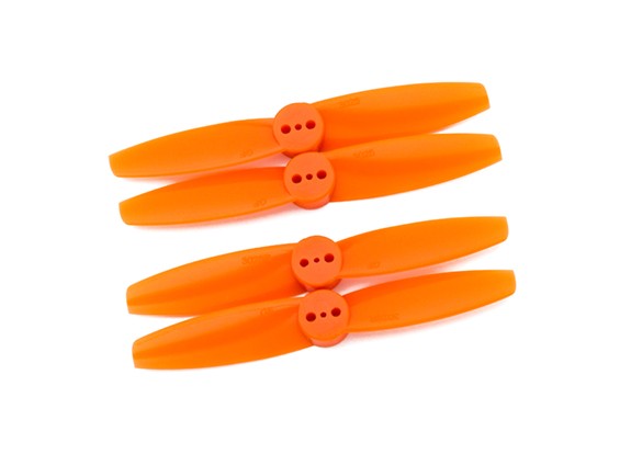 3025 Mini FPV Racing CW CCW Propeller 2Pair (Orange) 3025 Mini FPV Racing CW CCW Propeller 2Pair (Orange)