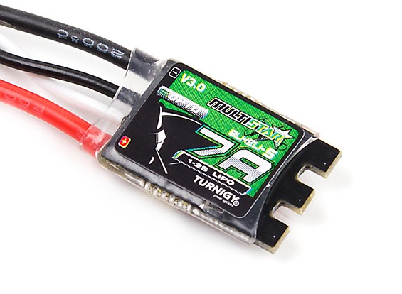 MultiStar Race Spec 7A BLHeli-S ESC 1~2s (Opto) MultiStar Race Spec 7A BLHeli-S ESC 1~2s (Opto)