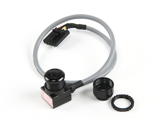 600TVL FPV Tuned CMOS Camera with Microphone and shielded c