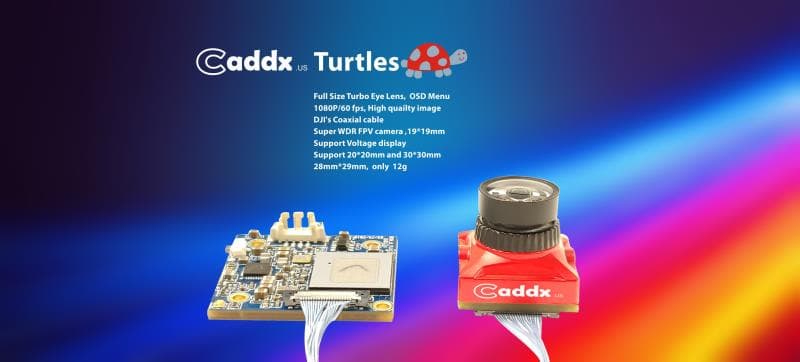 Caddx Turtle FPV Camera DVR HD Recording OSD(Red) Caddx Turtle FPV Camera DVR HD Recording OSD(Red)