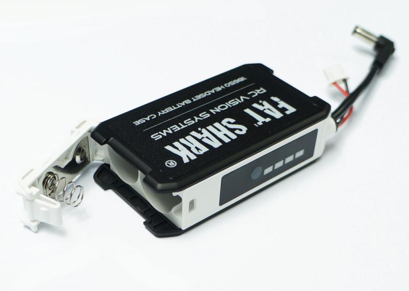 Fatshark 18650 Li-Ion cell Headset Battery Case
