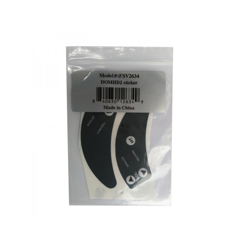Fat Shark FSV2634 DOMHD2 stickers Fat Shark FSV2634 DOMHD2 stickers