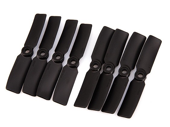 Gemfan 3x3 Glass Fiber Bullnose Propeller - Black(4pairs/ba Gemfan 3x3 Glass Fiber Bullnose Propeller - Black(4pairs/ba