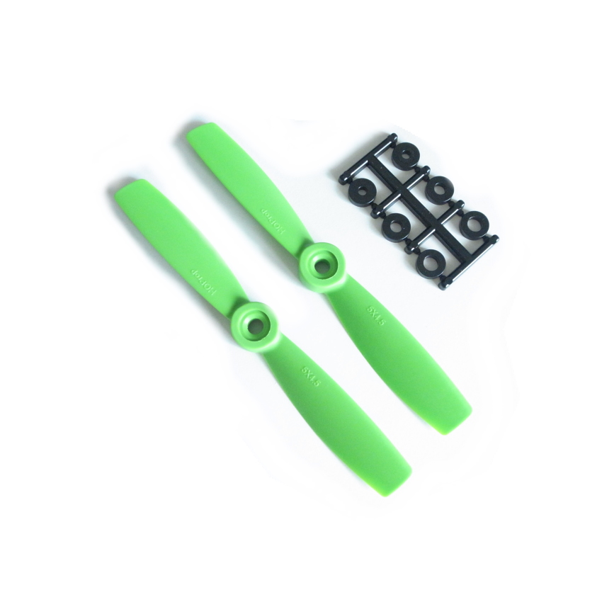 HQ-Prop 4x4.5 Bullnose Set (2x CCW) Green HQ-Prop 4x4.5 Bullnose Set (2x CCW) Green