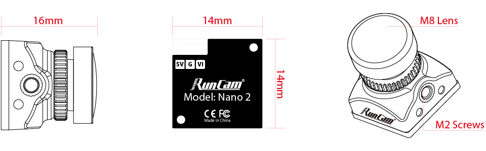 RunCam Nano2 2.1mm BL - ウインドウを閉じる