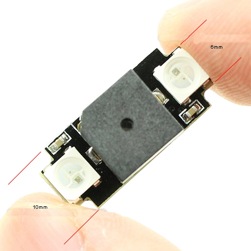 Mini WS2812B RGB LED_Strip & Buzzer Controllable Mini WS2812B RGB LED_Strip & Buzzer Controllable