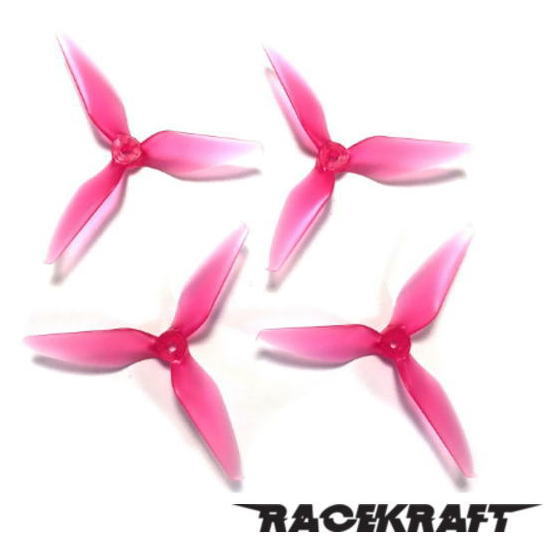 RaceKraft 5051 Tri-Blade (Set of 4 - Clear Pink) RaceKraft 5051 Tri-Blade (Set of 4 - Clear Pink)