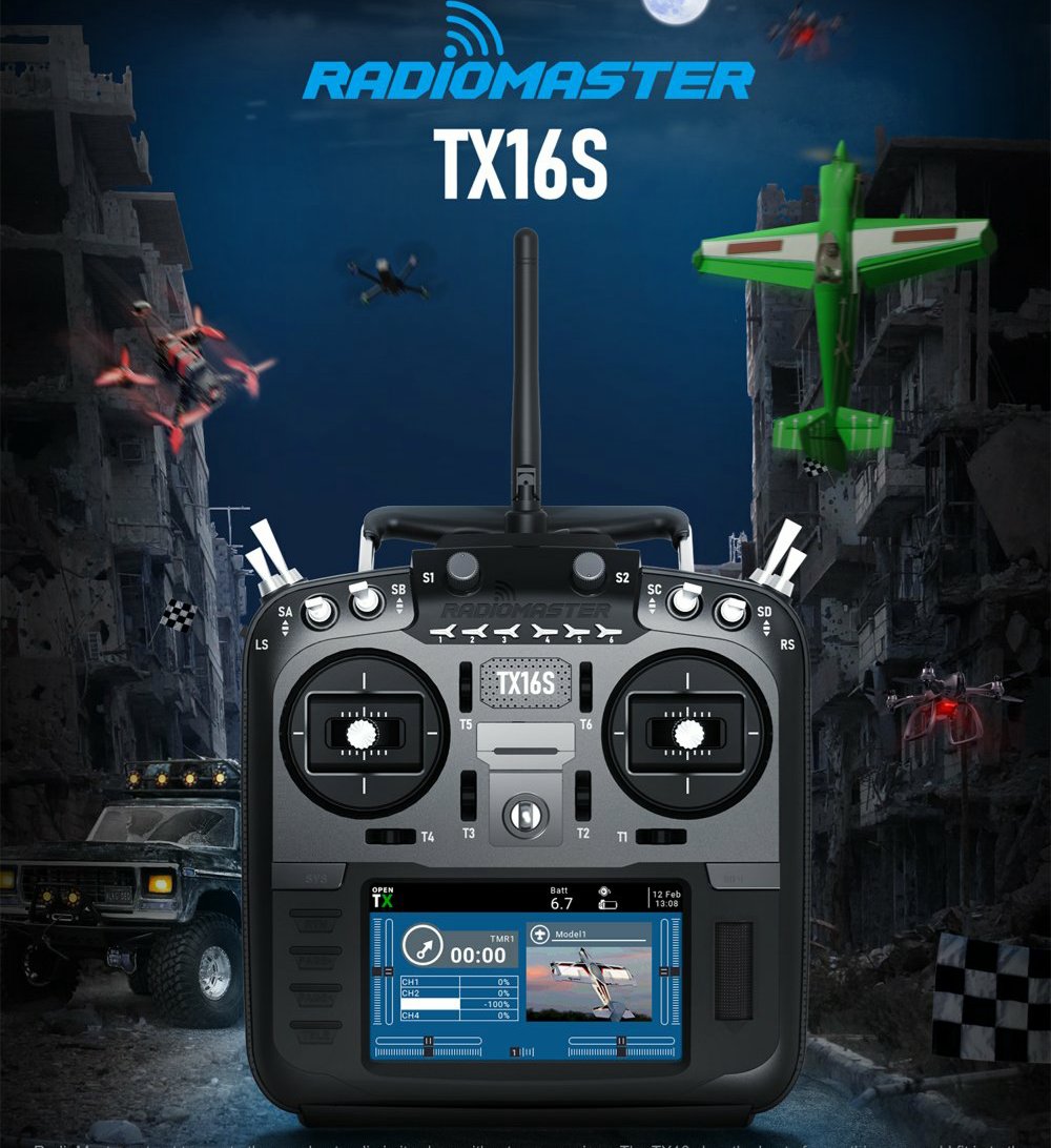 RadioMaster TX16S Hall Sensor 2.4G Multi-protocol with TBS Micro