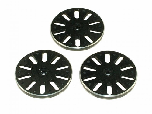 Quick UK TREX 600/700 Flybarless Servo Wheel Set - Futaba (Black Quick UK TREX 600/700 Flybarless Servo Wheel Set - Futaba (Black