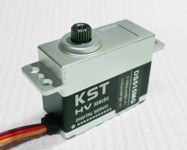 KST DS515MG High Voltage Servo (6.5kg/0.05sec) KST DS515MG High Voltage Servo (6.5kg/0.05sec)