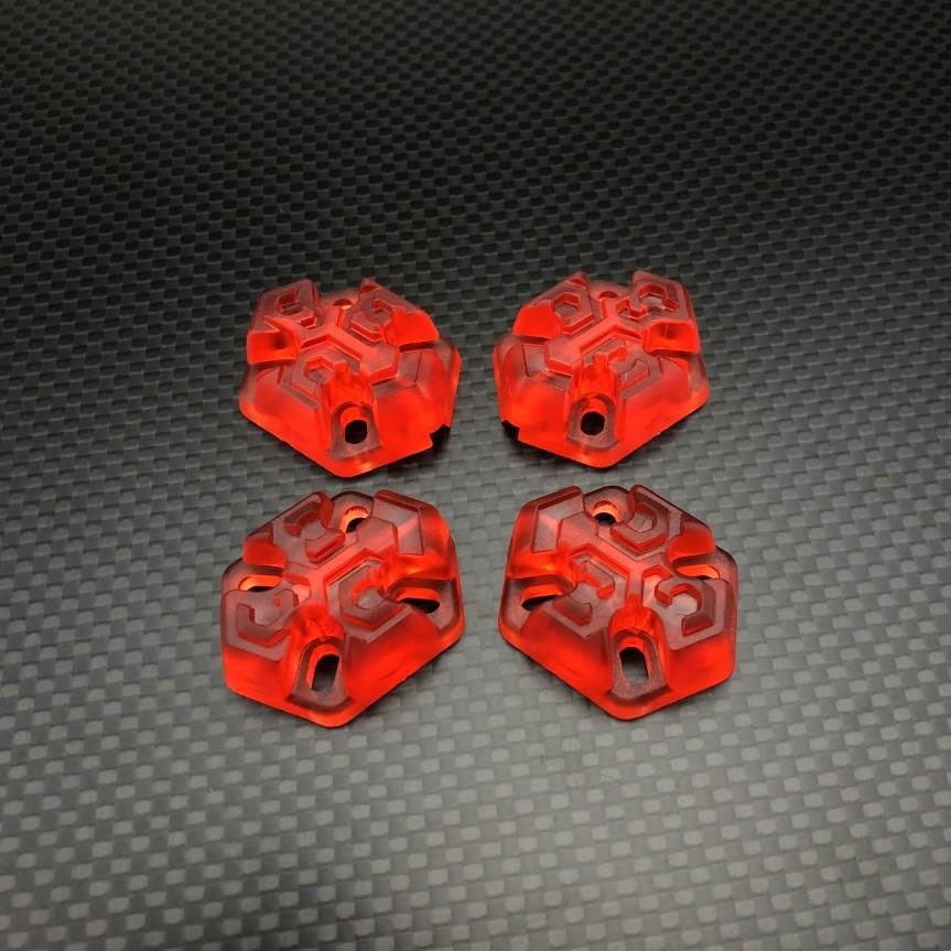 FPVCrate Lume Skids (Set of 4)Red FPVCrate Lume Skids (Set of 4)Red