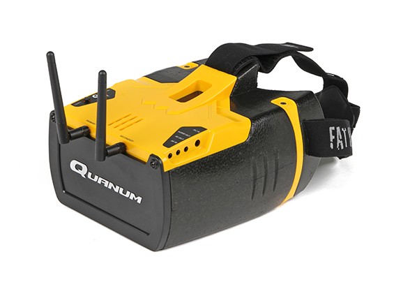 Quanum Fatshark HD FPV Goggle w/32 CH 5.8GHz Diversity Receiver Quanum Fatshark HD FPV Goggle w/32 CH 5.8GHz Diversity Receiver