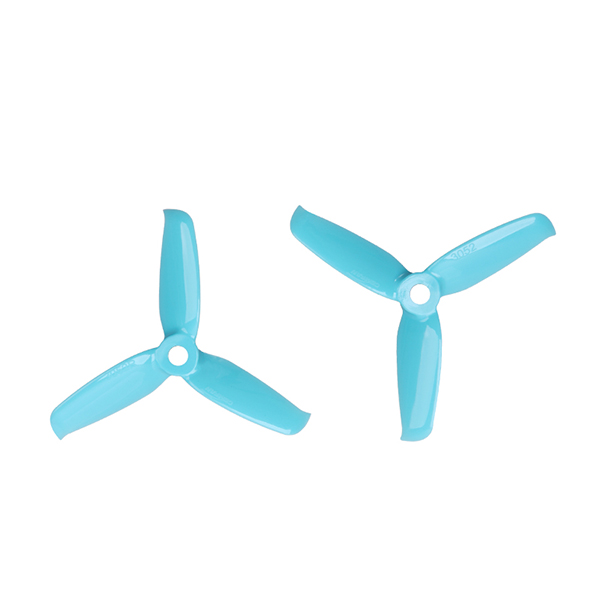 GEMFAN FLASH 3052 / 3 x 5.2" Tri-blade Propeller Set - Blue (2CW GEMFAN FLASH 3052 / 3 x 5.2" Tri-blade Propeller Set - Blue (2CW