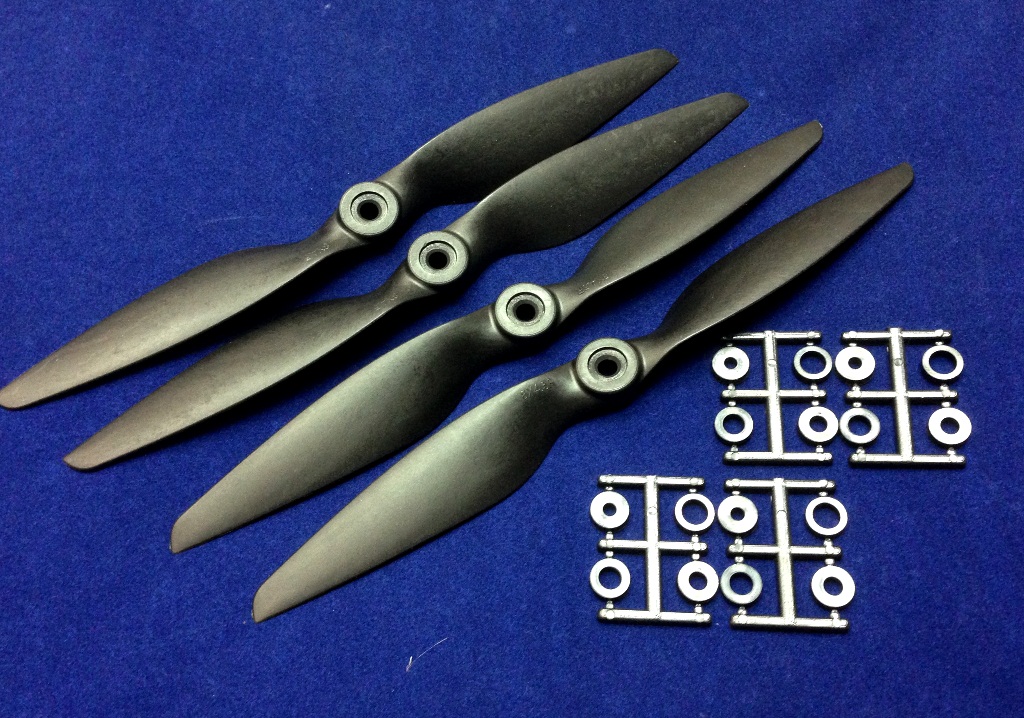 HQ-Prop 8x4.5 APC type Set (2x CW, 2x CCW) HQ-Prop 8x4.5 APC type Set (2x CW, 2x CCW)