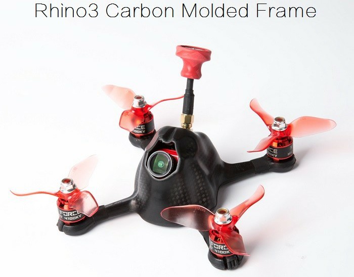 Rhino3 Carbon Molded FPV Racing Frame Rhino3 Carbon Molded FPV Racing Frame