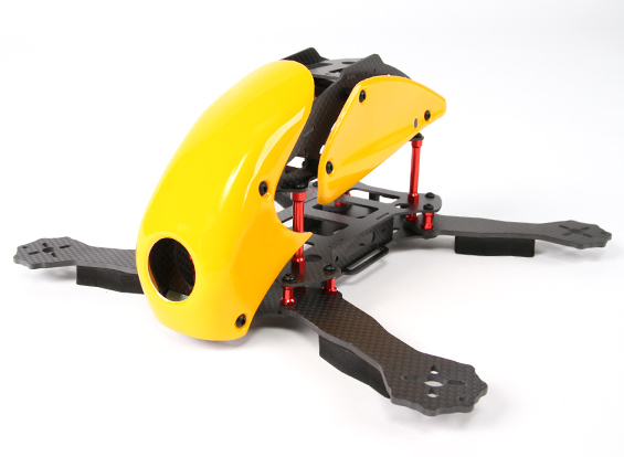 New RoboCat 270mm Racer Quad(Yellow)カーボンフレームキット New RoboCat 270mm Racer Quad(Yellow)カーボンフレームキット
