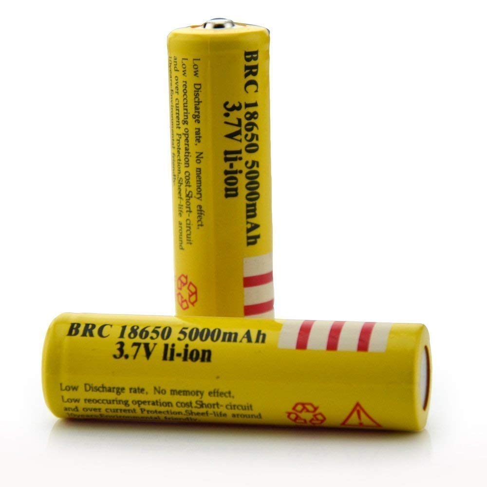 FatShark用大容量リチウムイオン電池18650 5000mAh 2本セット FatShark用大容量リチウムイオン電池18650 5000mAh 2本セット
