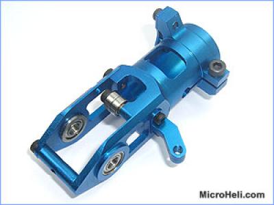 MicroHeli Precision CNC Tail Pulley Case (BLUE) - T-REX 500