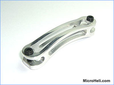 MicroHeli Aluminum Tail Support Brace (SILVER) - T-REX 500（新古