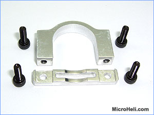 MH Aluminum CNC Horizontal Fin Holder (SILVER -500/600）（新古品