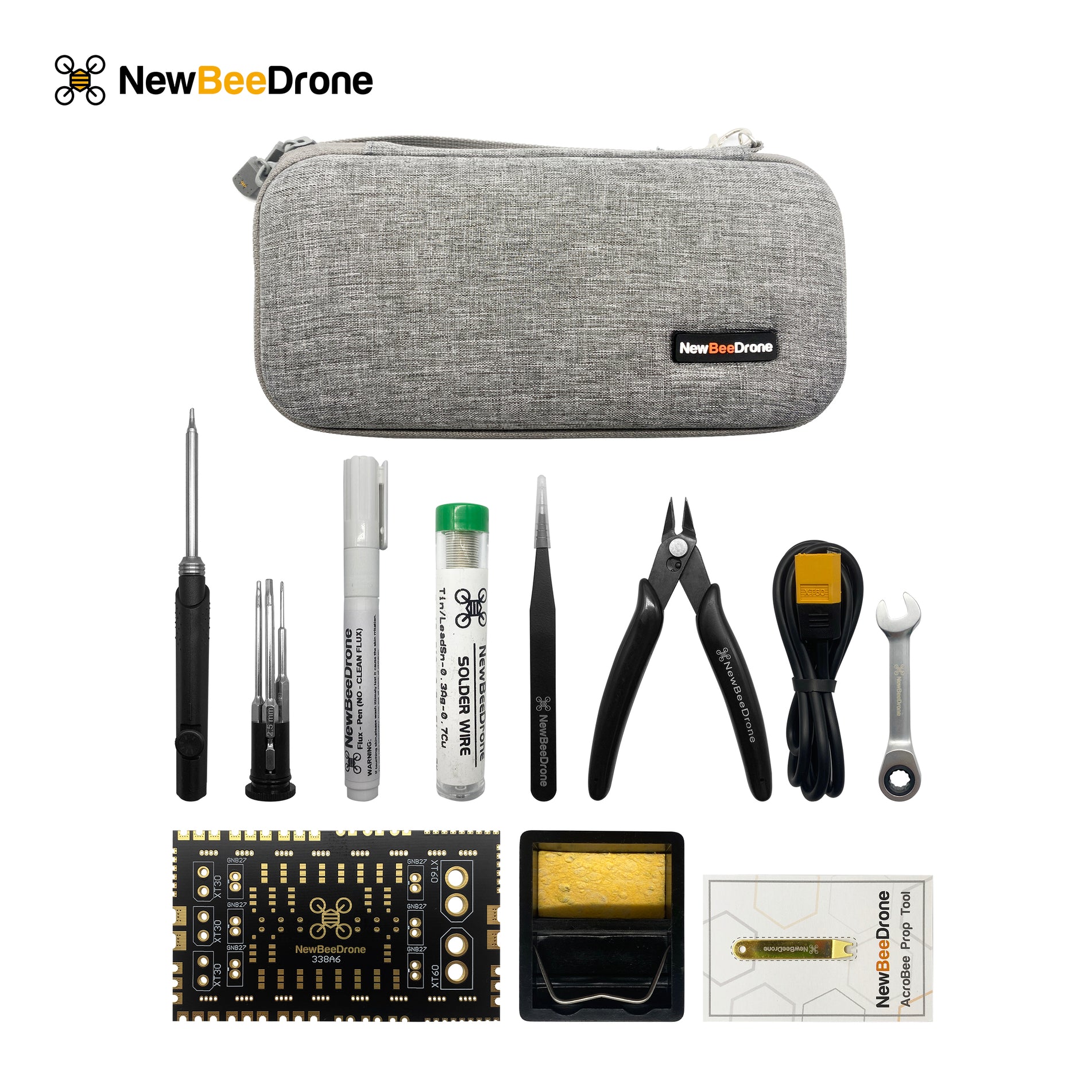 New Bee Drone Tool Kit V1.5 ※半田ごて+ケース付
