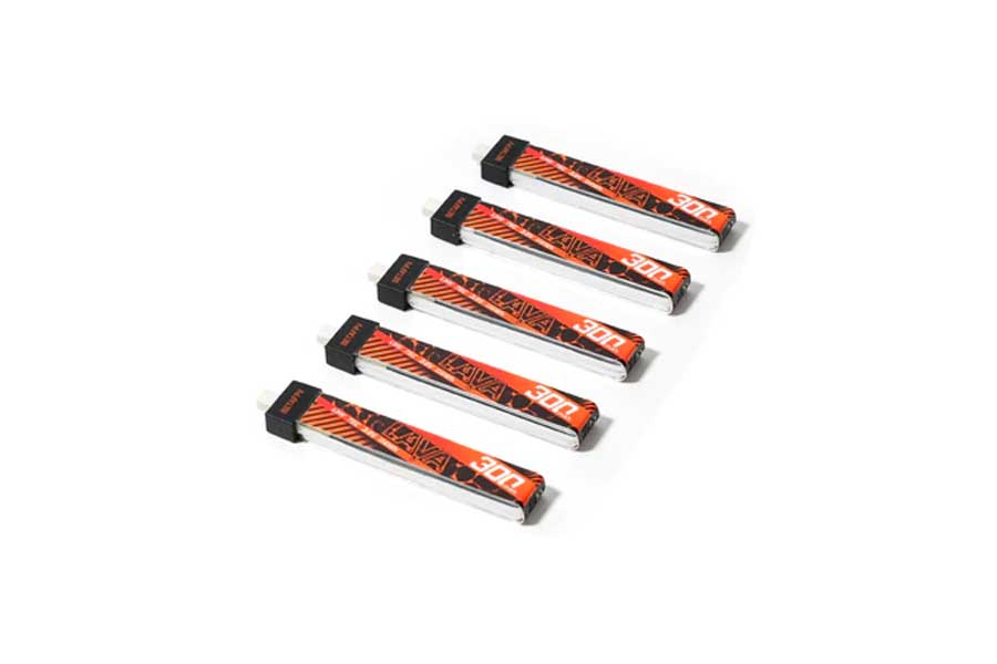 BETAFPV LAVA 1S 300mAh 75C Battery ※5本セット