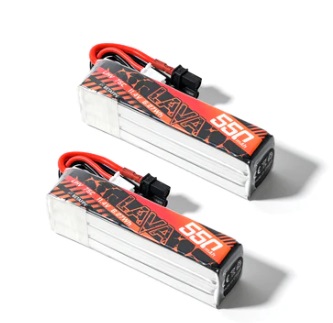 BETAFPV LAVA 3S 550mAh 75C Battery (2PCS) - ウインドウを閉じる