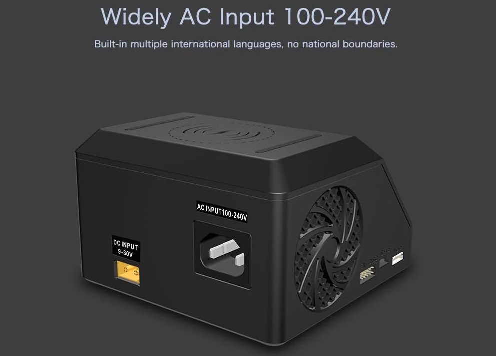 Ultra Power UP8 600W Smart Dual Channel AC/DC Charger - ウインドウを閉じる
