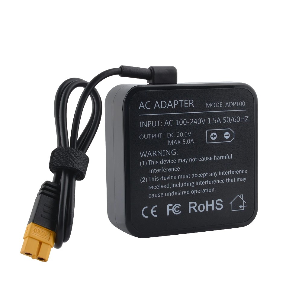 ToolKitRC ADP100 100W 20V Power Supply XT60 Output Adapter