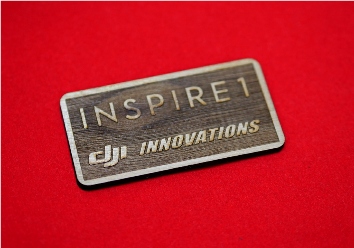INSPIRE 1 オリジナル DJI 木製プレート