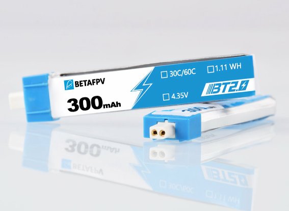 Beta FPV BT2.0 300mAh 1S 30C Battery