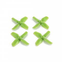 HQ Micro Whoop Prop 1.2X1.3X4 Green (2CW+2CCW)-ABS-1.0MM Shaft