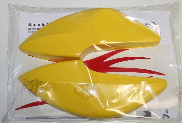 130-TDRX Canopy Kit (Yellow-Red) - ウインドウを閉じる