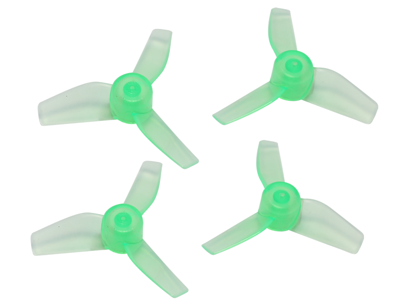 RKH 40mm 3 Blade Clear Propeller Set (Green)