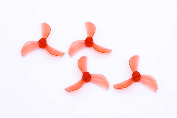 Azi Micro Props (1.0mm Shaft) Red