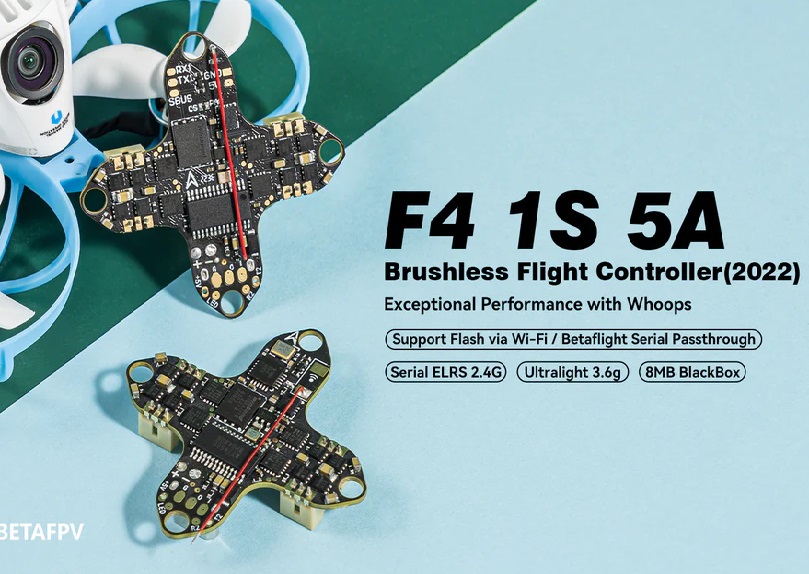 BETA FPV F4 1S AIO Brushless Flight Controller V2.0 (SPI-SFHSS)