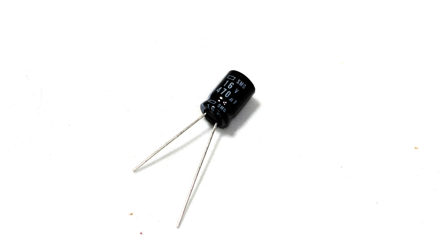 ESC/バッテリー電源用アルミ電解コンデンサー16V470µF