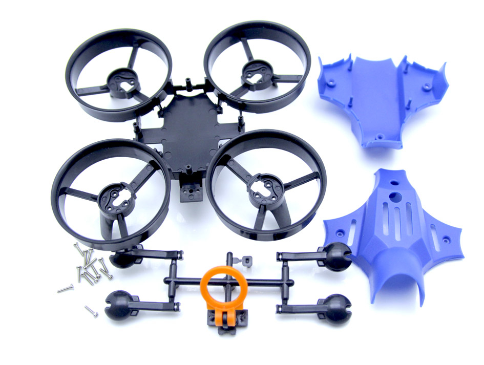 Warlark85PRO用Ducted Fan Quadcopter Frame(BLUE)