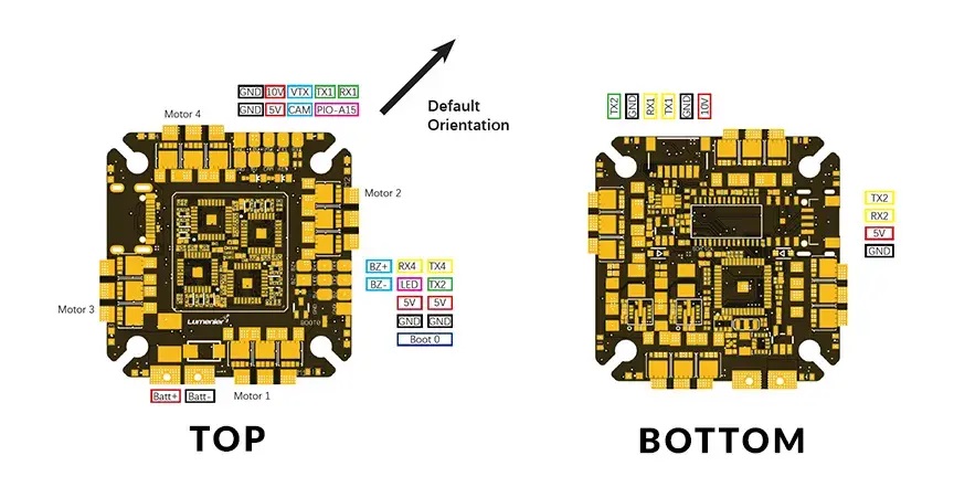 Lumenier LUX HD AIO - G4 FC + 35A BLHeli_32 3-6S ESC　※お取り寄せ