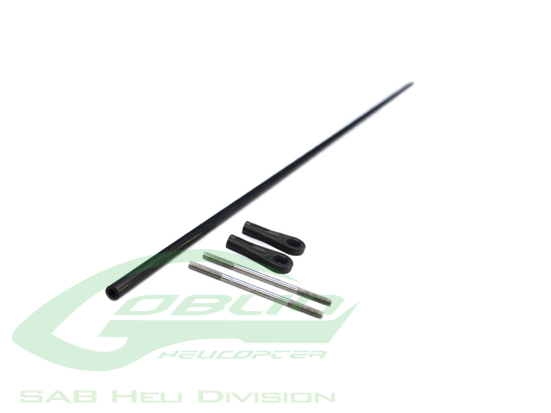 HC235-S Carbon Fiber Tail push rod Ø4 x Ø2,5 x 596