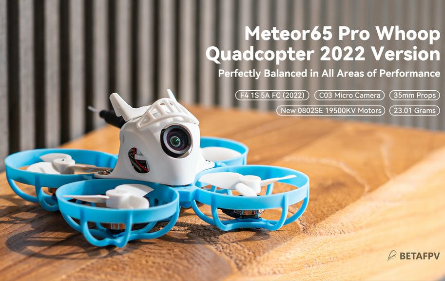 BETAFPV Meteor65 Pro Whoop (1S) ELRS受信機（2022 ver）
