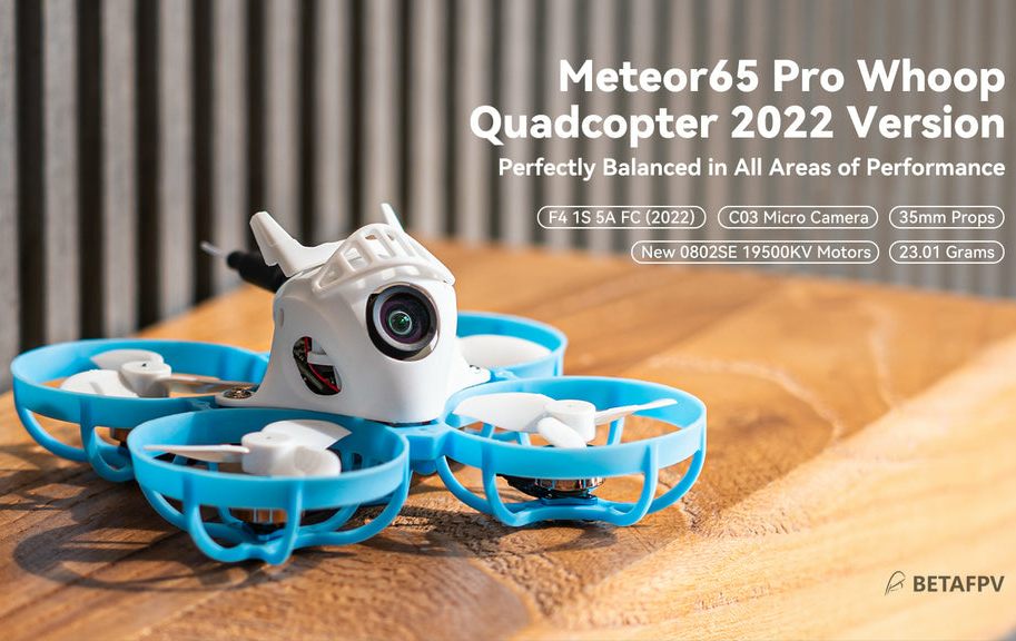 BETAFPV Meteor65 Pro Whoop (1S) ELRS受信機（2022 ver 