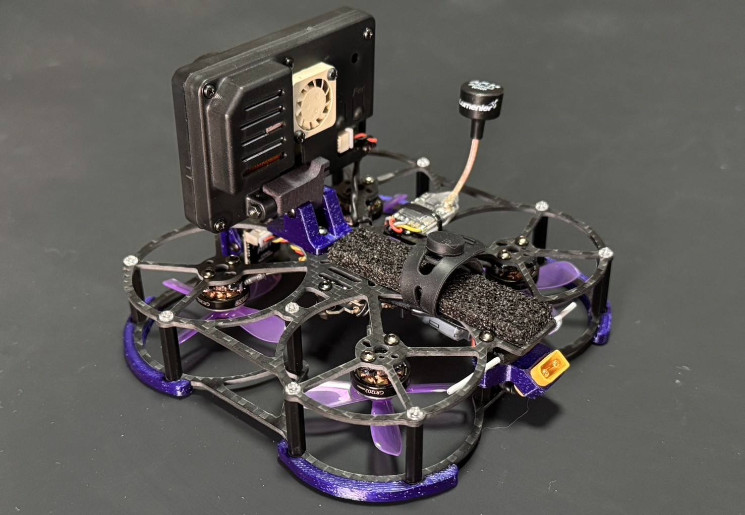 Cineclover80 FPV Quadcopter ELRS＋Naked Gopro9　※Royal Purple限定モデル