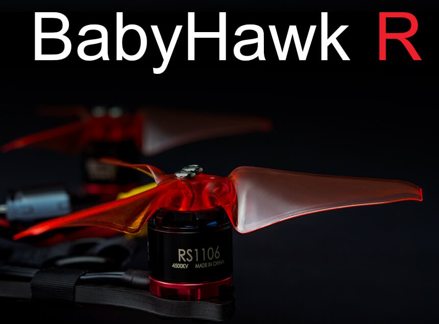 Babyhawk-R RACE Edition 136mm FPV Racing RC Drone 3S/4S PNP - ウインドウを閉じる
