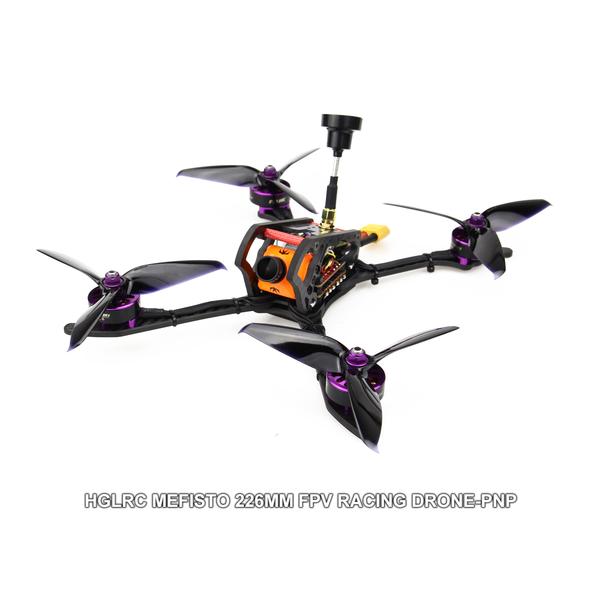 HGLRC 4-5s 5" Mefisto FPV RACING DRONE PNP